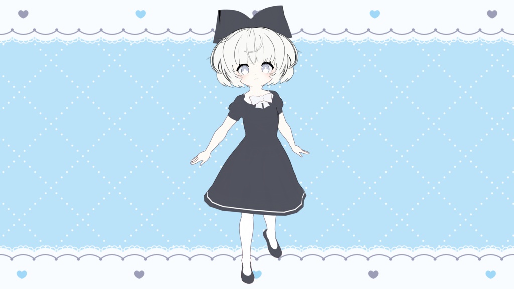 VTuber Adoptable "Sand dollar" 3D Model
