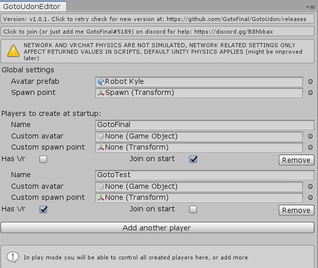 GotoUdon 1.4.0 update - VRChat Udonワールド制作支援スクリプト