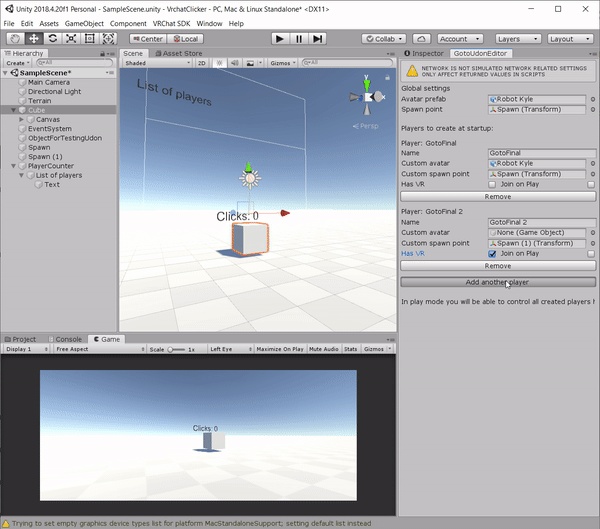 GotoUdon 1.4.0 update - VRChat Udonワールド制作支援スクリプト