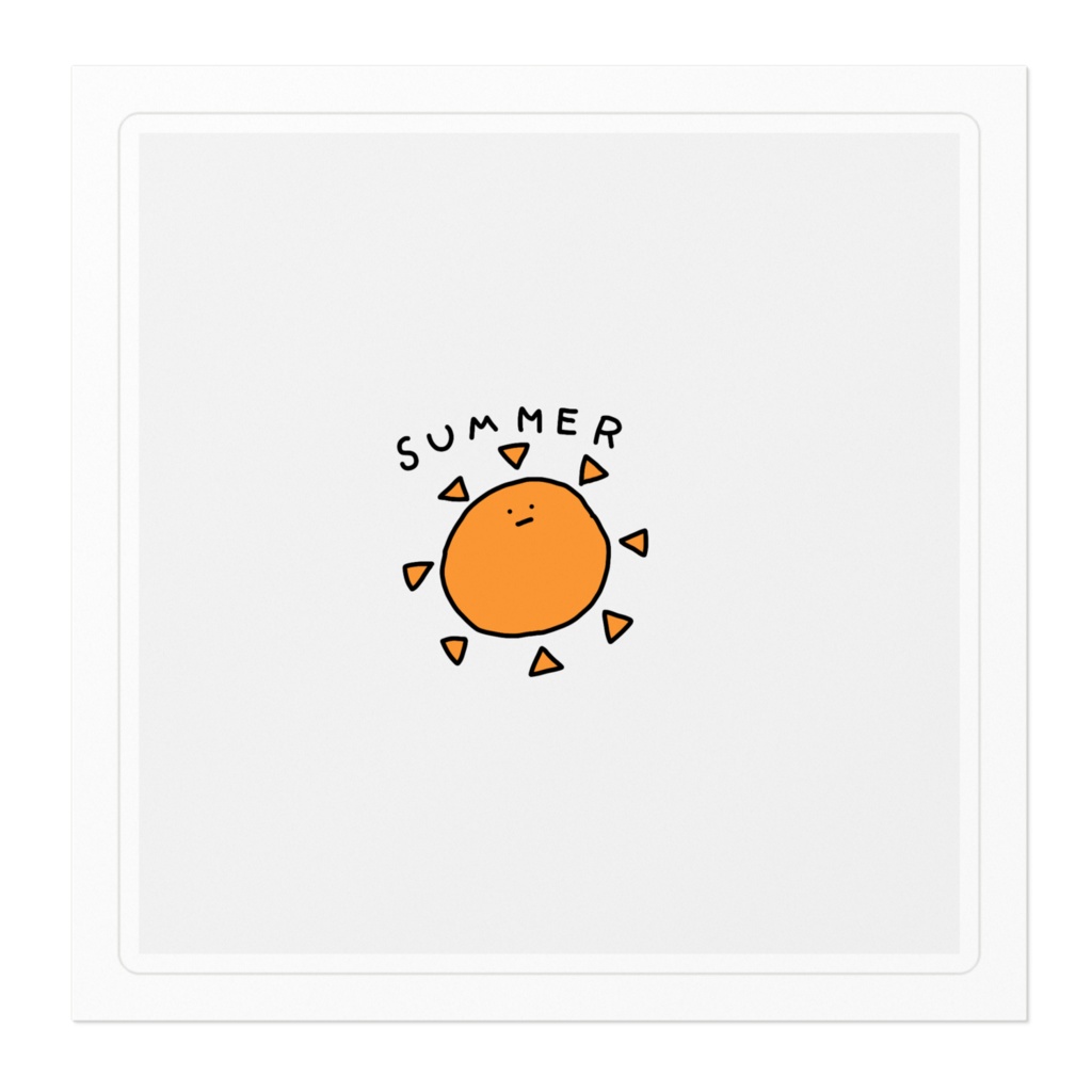 おひさまステッカー