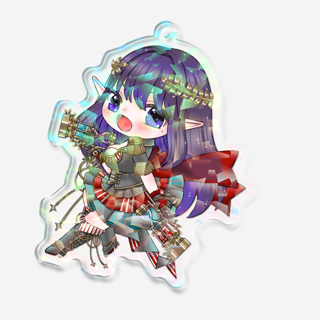 叶 秘蜜 (Himitsu Kano)_アクリルキーホルダー_gather to blaze.ver