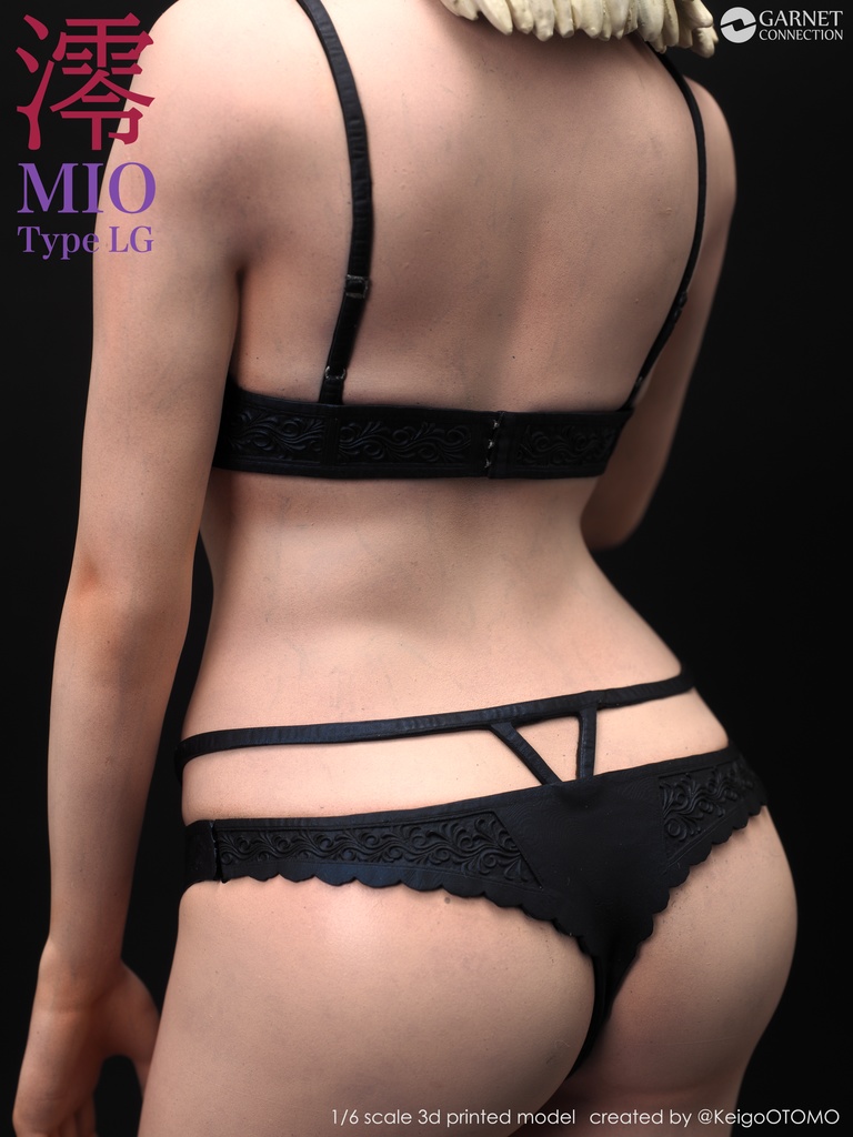 1/6 澪 MIO Type LG(未塗装 unpainted)3D出力品