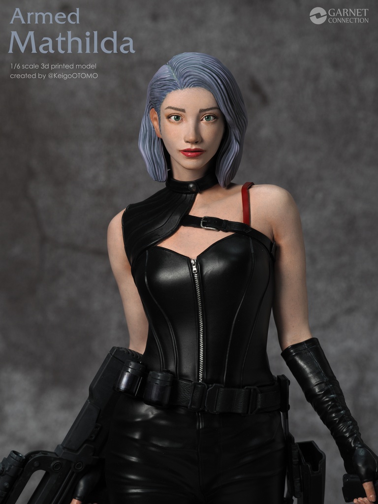 1/6 アームド・マチルダ( Armed Mathilda )3D出力品(未塗装 unpainted)