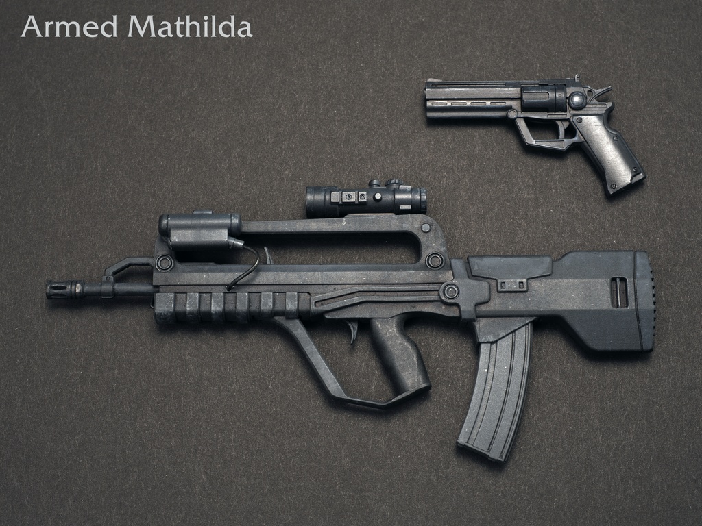 1/6 アームド・マチルダ( Armed Mathilda )3D出力品(未塗装 unpainted)