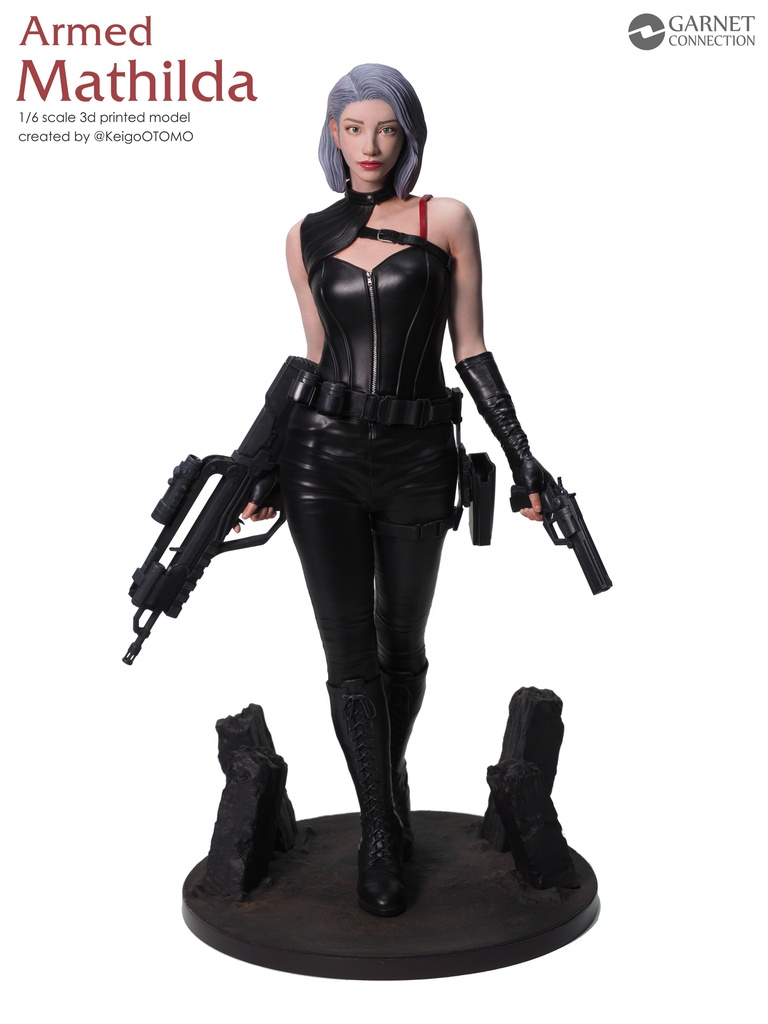 1/6 アームド・マチルダ( Armed Mathilda )3D出力品(未塗装 unpainted)