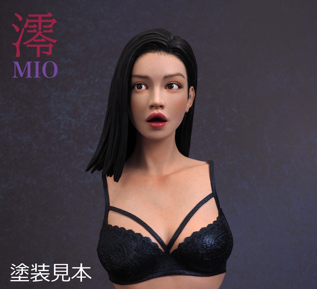 1/4 澪 MIO Type LG 高さ約43cm(未塗装 unpainted)3D出力品