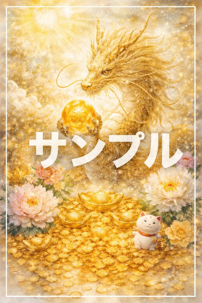 【30名限定】金運サポートイラスト