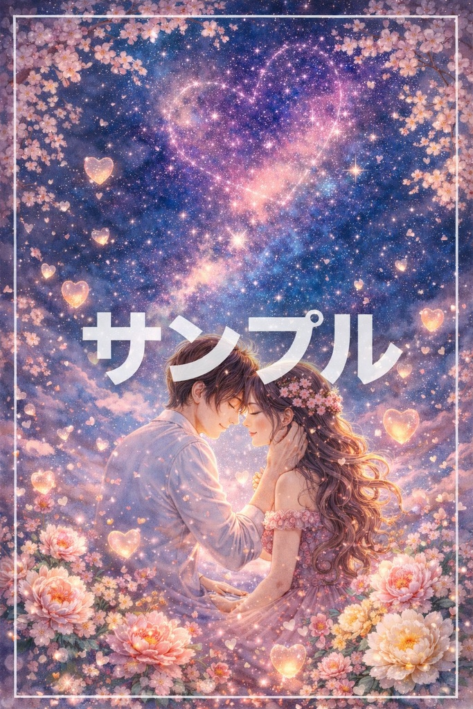 恋愛運向上祈願イラスト