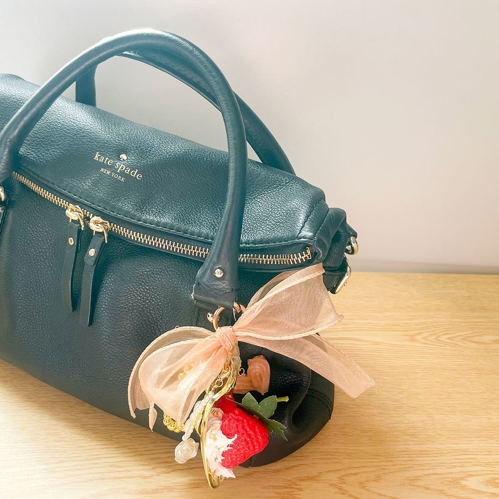 スタレ|モーディスイメージバッグチャーム|さくらんぼ【hichi.作品】