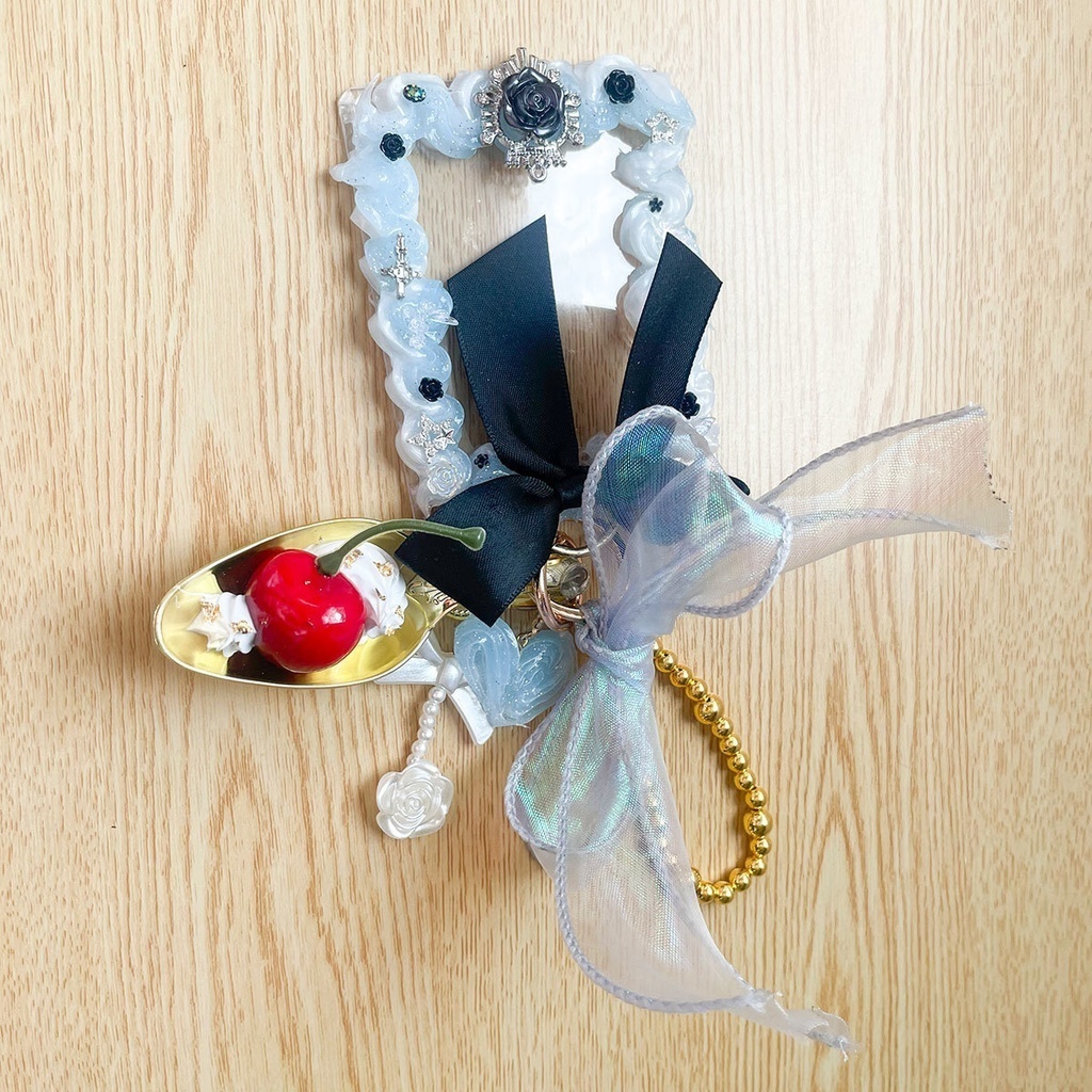 スタレ|モーディスイメージバッグチャーム|さくらんぼ【hichi.作品】