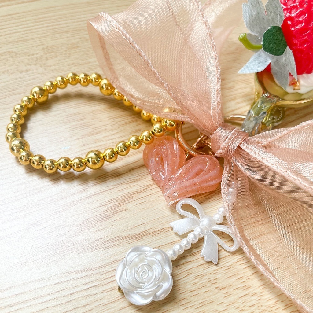 スタレ|モーディスイメージバッグチャーム|さくらんぼ【hichi.作品】