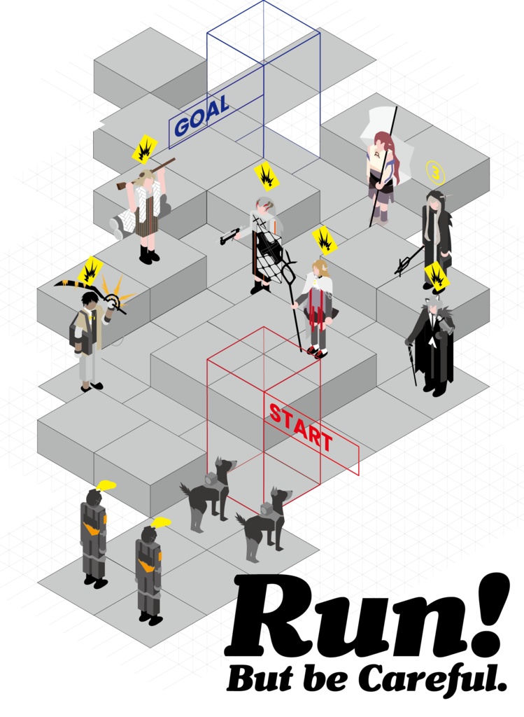 片面_アイソメトリック_Isometric