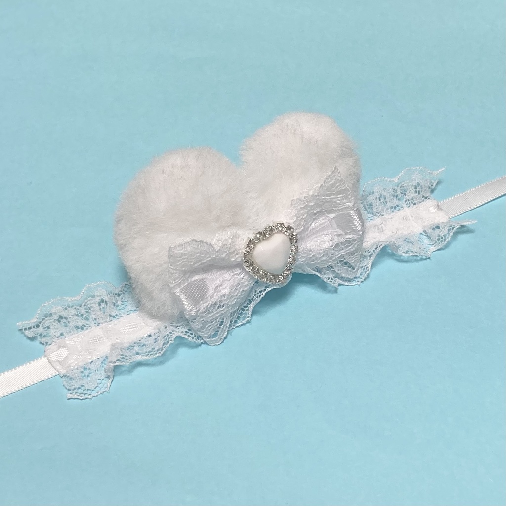 ぬい ヘッドドレス ホワイト