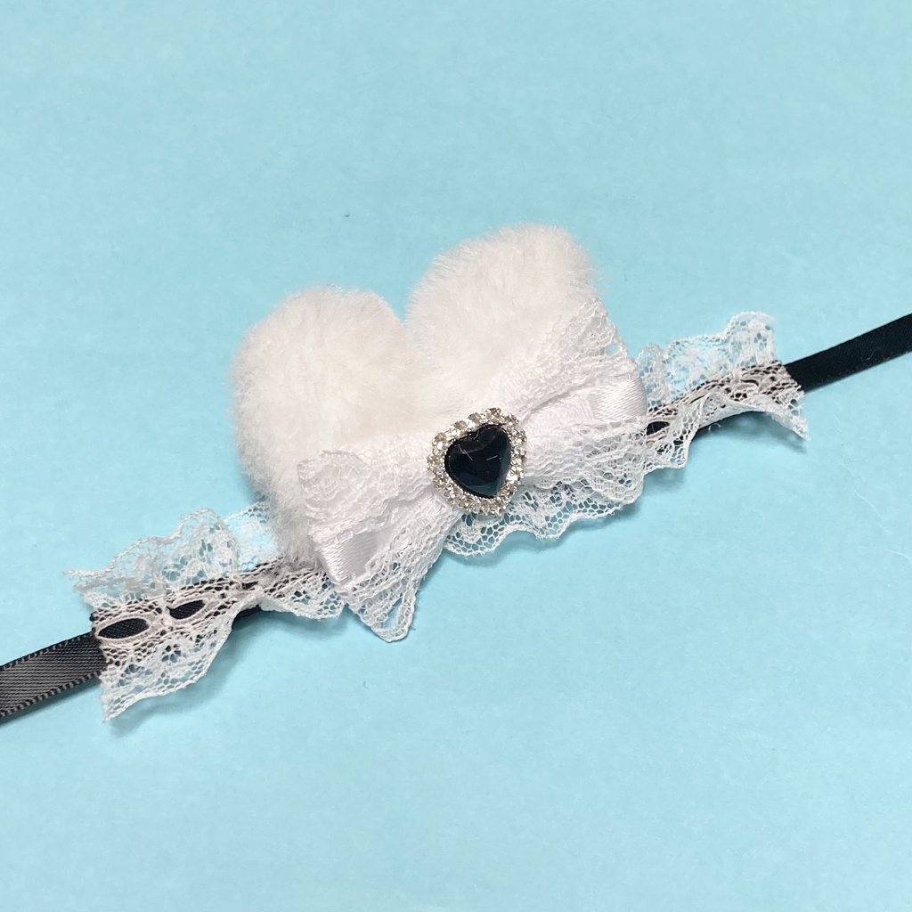 ぬい ヘッドドレス ブラック