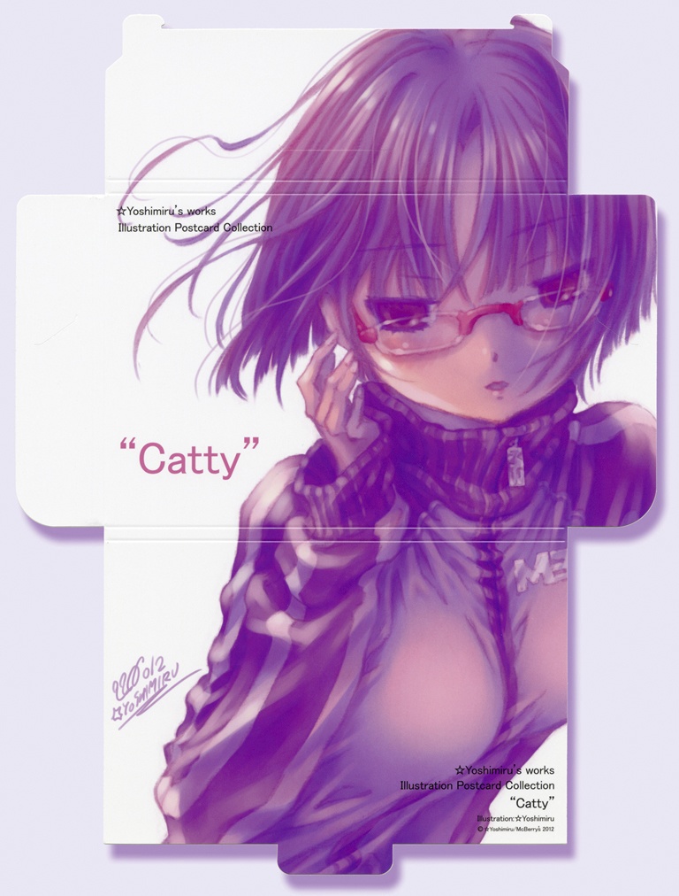 キャティさんポストカード12枚セット