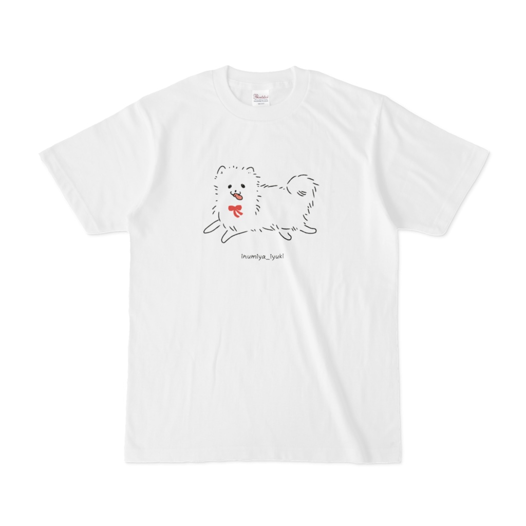 midopomeTシャツ白