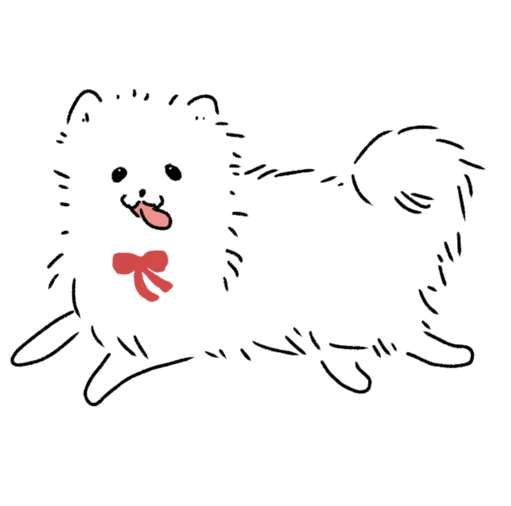 midopomeTシャツ白