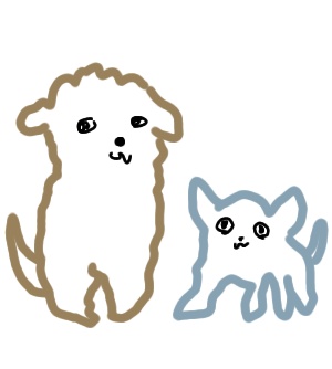 トイプーチワワ缶バッジ