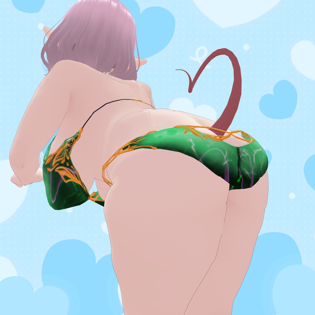 【GLB】ブタコスセット 鼻・しっぽ