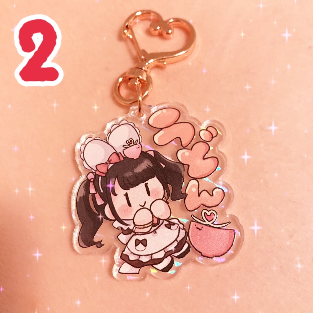 【2個】ホロアクキー