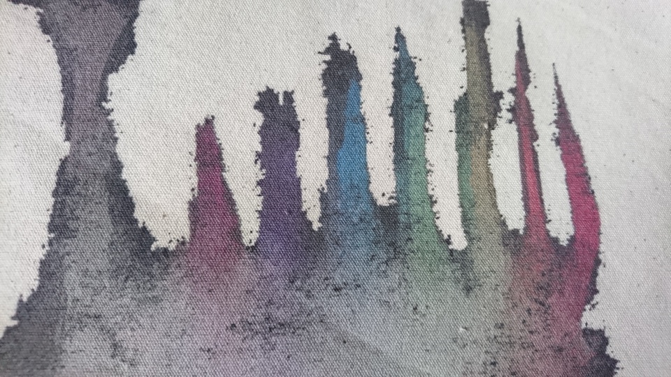 虹色ナメクジ(サコッシュ)