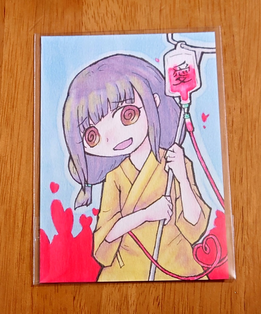 IYN展示作品「内容物・愛」