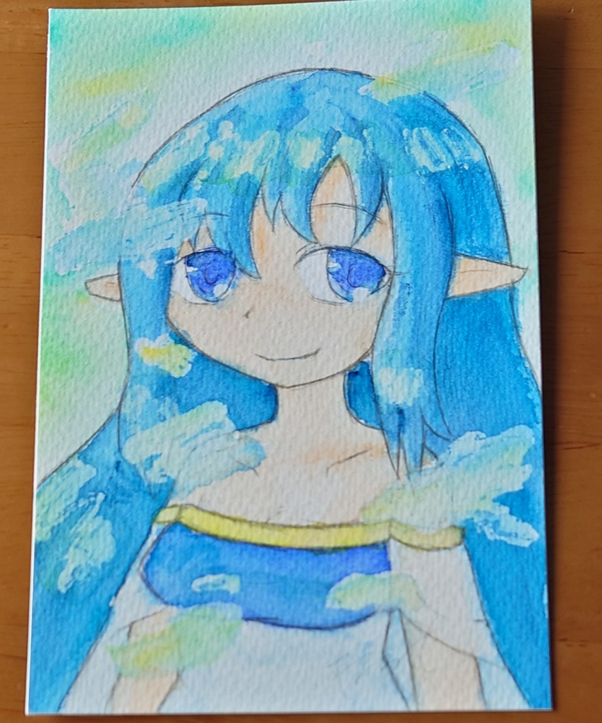 IYN展示作品「水彩絵の具1」