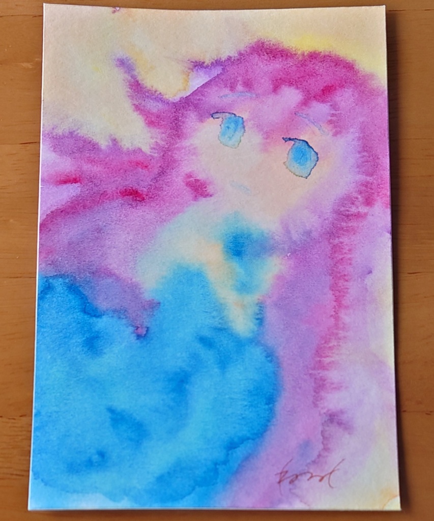 IYN展示作品「水彩絵の具3」