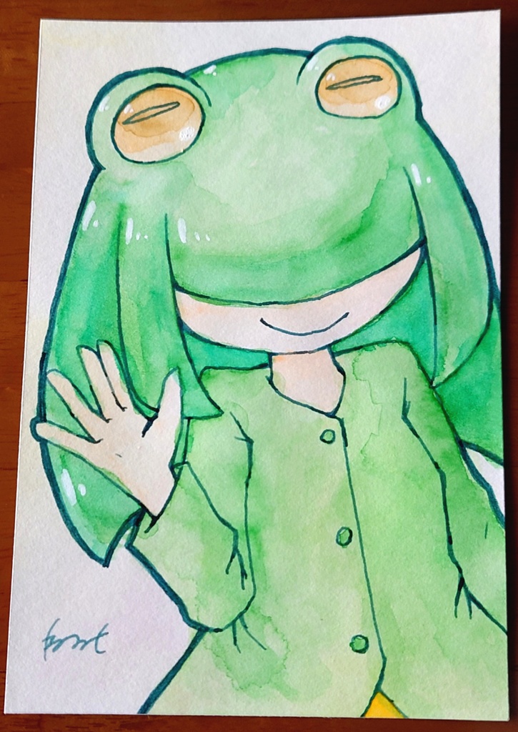 IYN展示作品「ケロ」