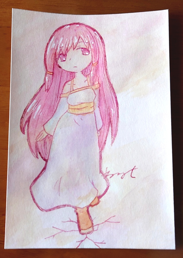 IYN展示作品「旅人」