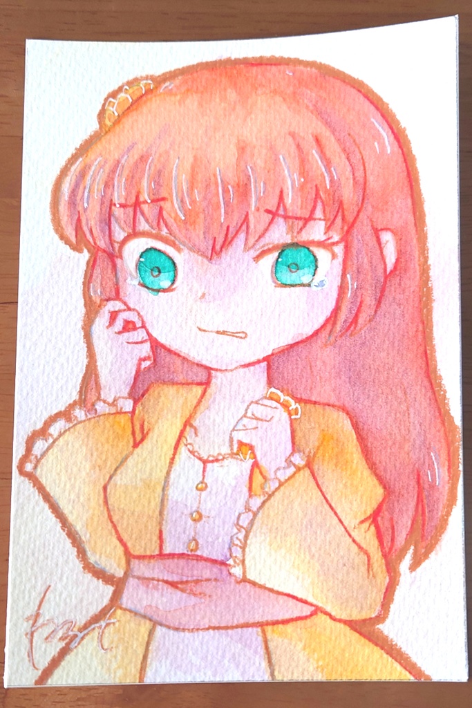 IYN展示作品「マリーゴールド・嫉妬と悲しみ」