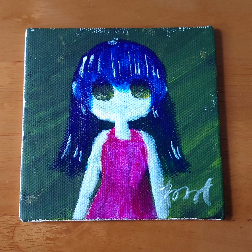 IYN展示作品「青髪」
