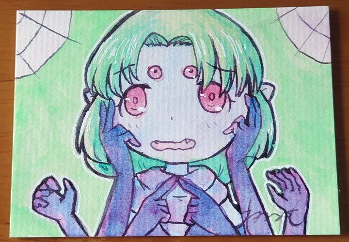 IYN展示作品「蜘蛛娘」