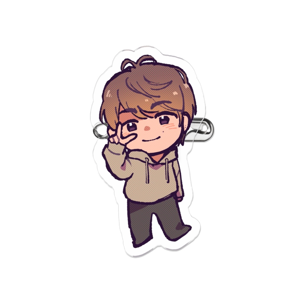 アクリルバッジ