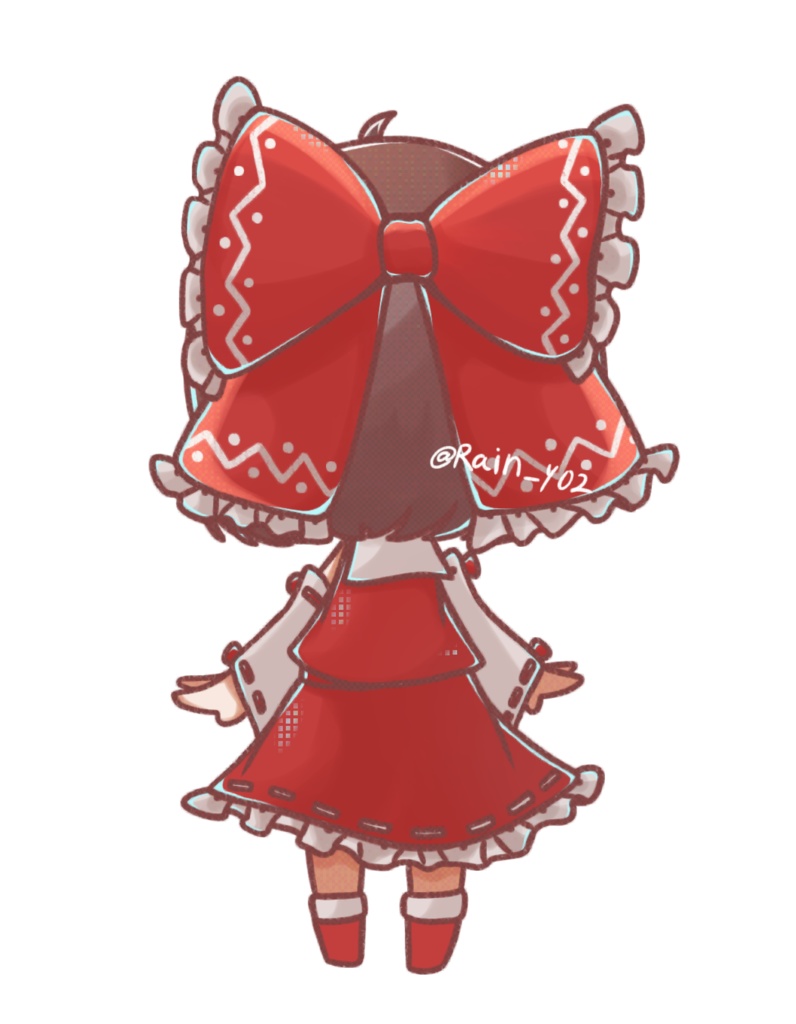 ver.2.0れいにぃ式立ち絵 博麗霊夢 配布立ち絵