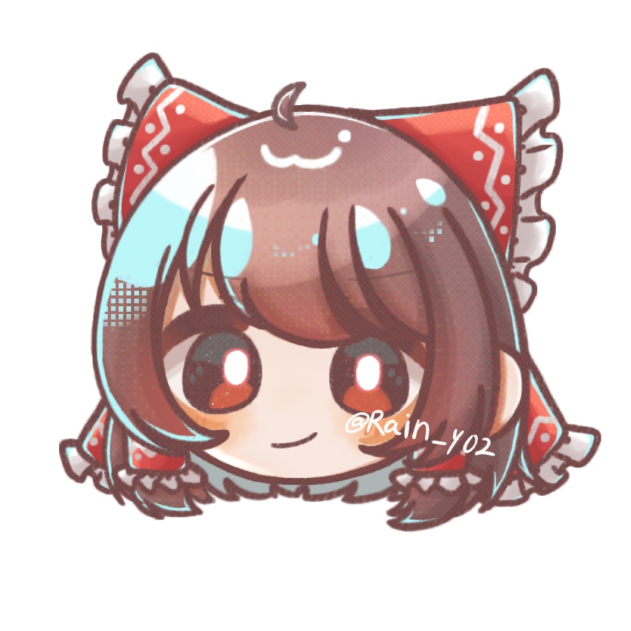 ver.2.0れいにぃ式立ち絵 博麗霊夢 配布立ち絵