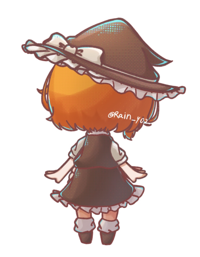 ver.2.0れいにぃ式立ち絵 霧雨魔理沙 配布立ち絵