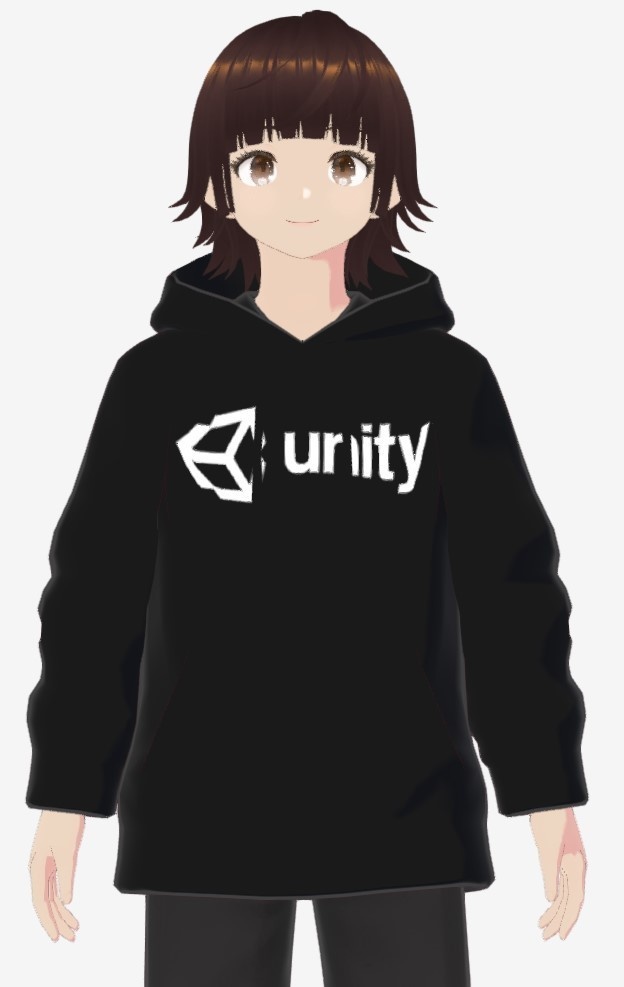 Unity Engine Hoodie for VRroid