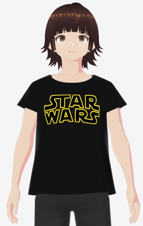 Star Wars T-Shirt for VRoid