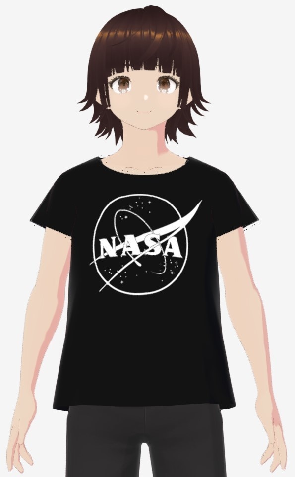 NASA T-Shirt for VRoid