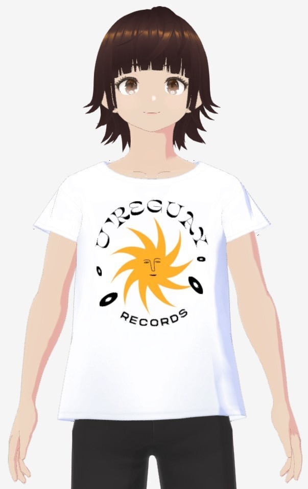 U're Guay Records T-Shirt for VRoid