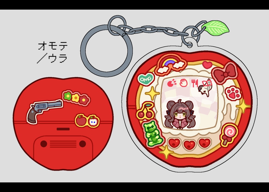 【AGAINST】こひな育成ゲーム風シャカシャカアクキー