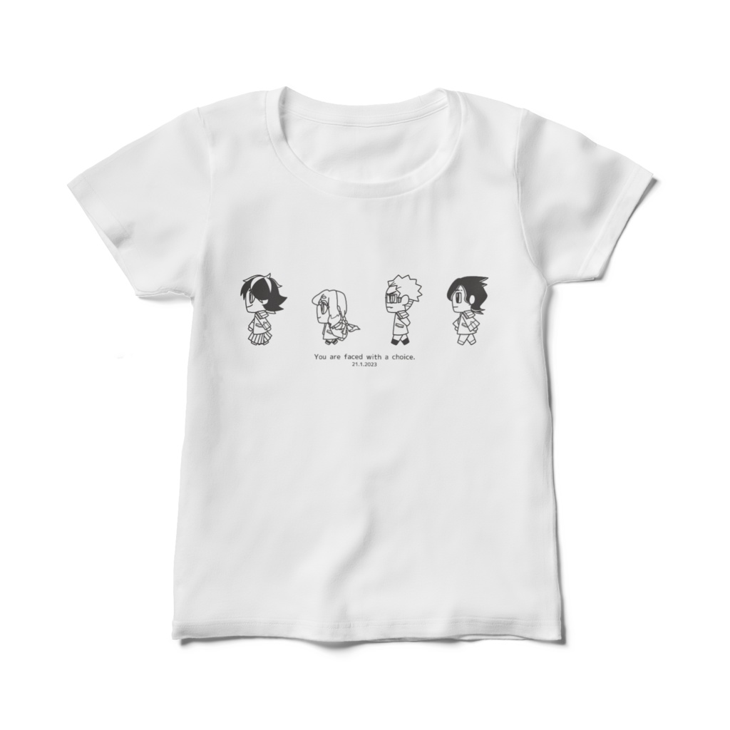 自陣探索者さんデザイン レディースTシャツ