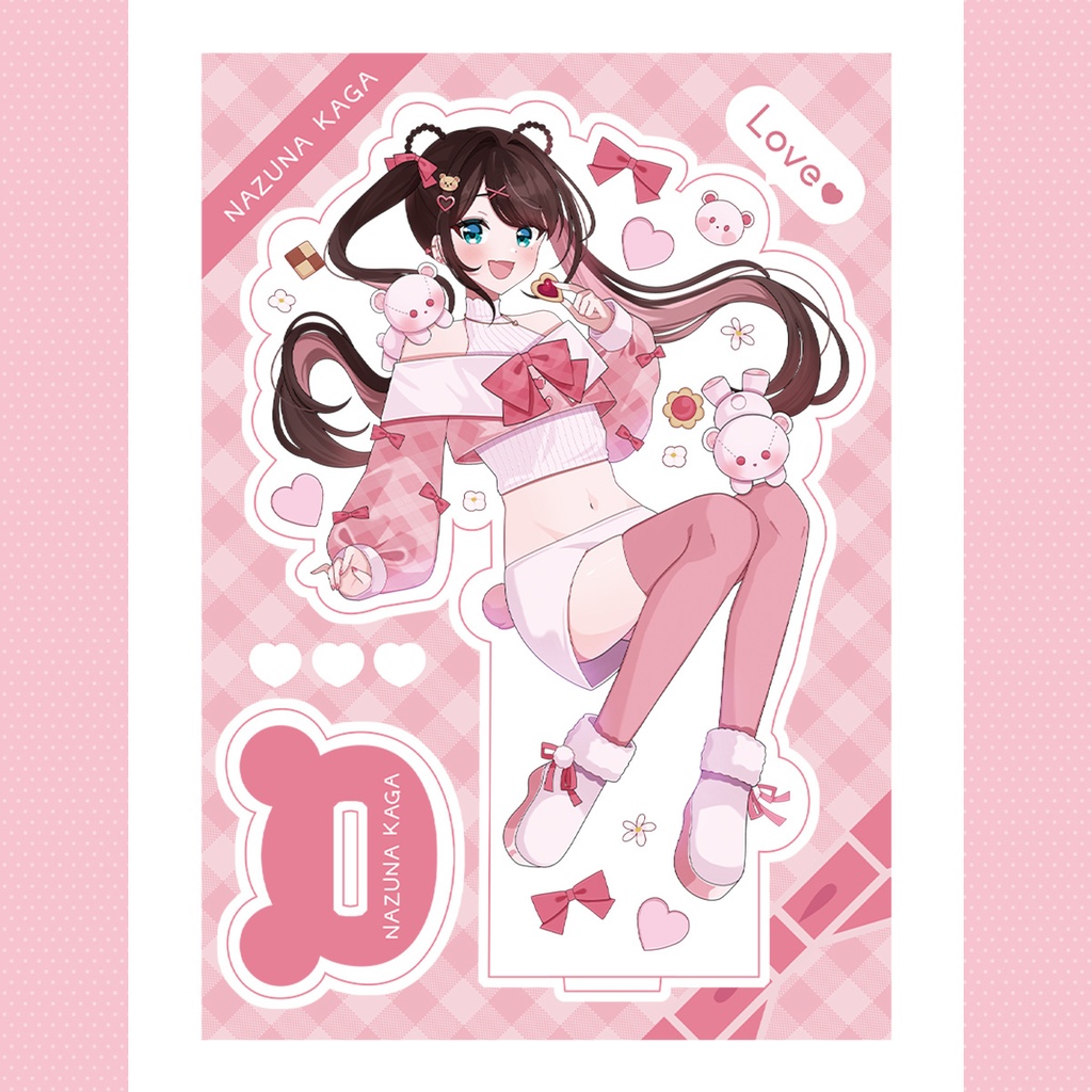 【受注生産/VGGC11th】❷花芽なずな フレーム付きアクスタ【非公式】