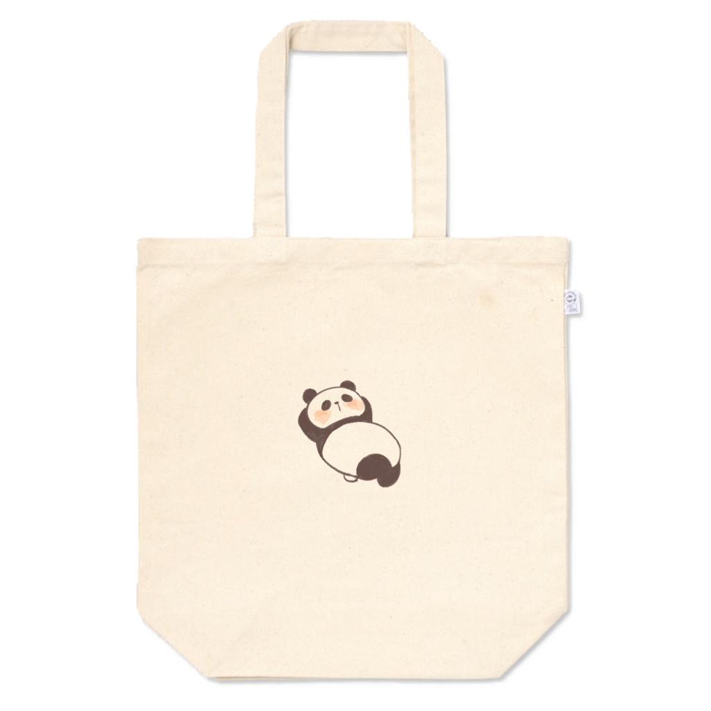 のんびりパンダ　おひるねトートバッグ