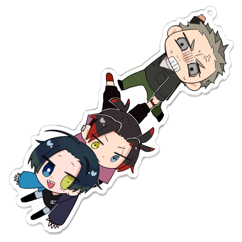 紅葉谷さんちぶらぶら吊るされアクキー