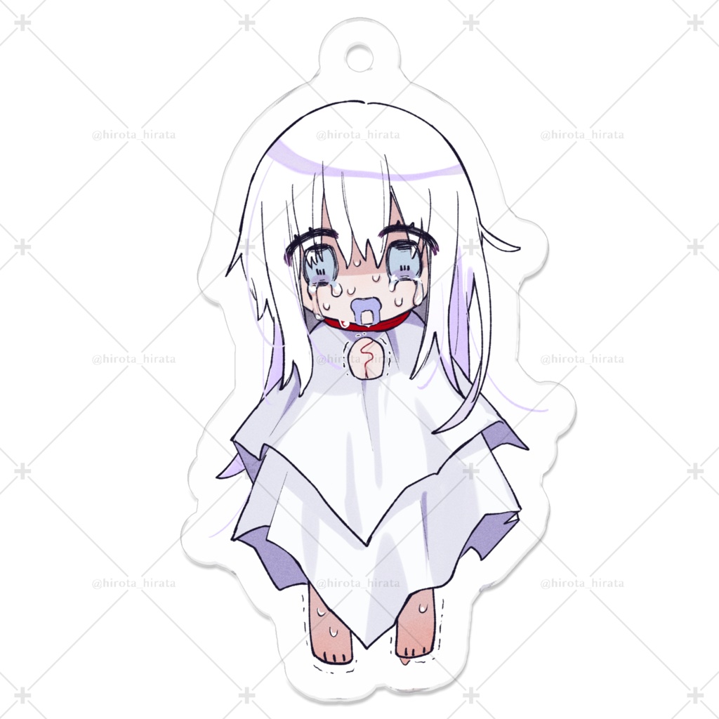 号泣てるてるちゃんアクキー