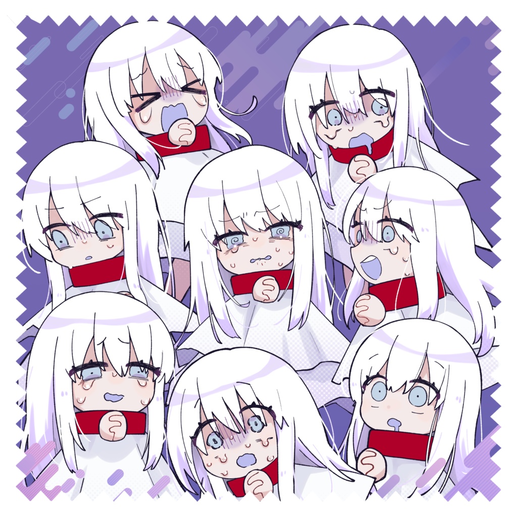 てるてるちゃんメガネ拭き