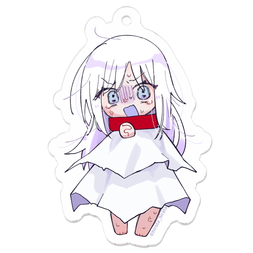 ビビりキレてるてるちゃんアクキー