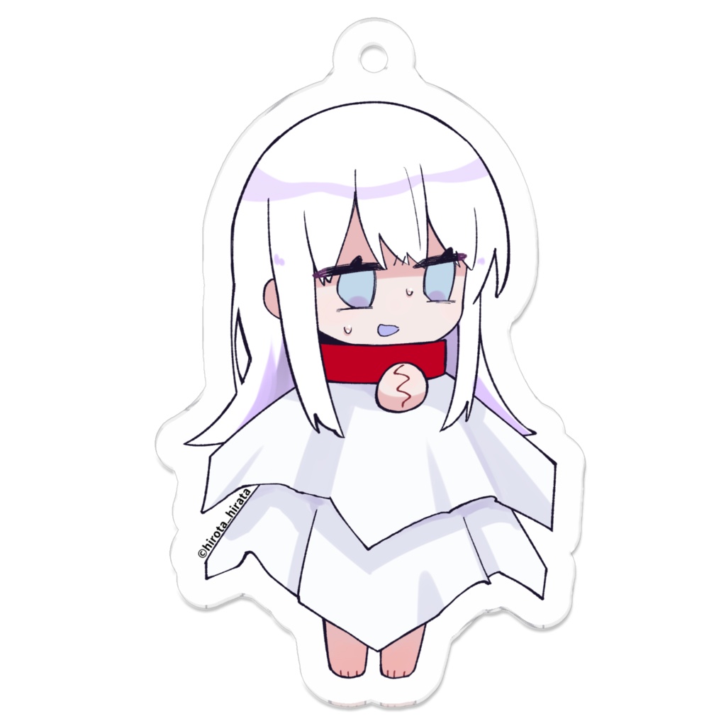 話題が嫌な方向に進んでるてるてるちゃんアクキー